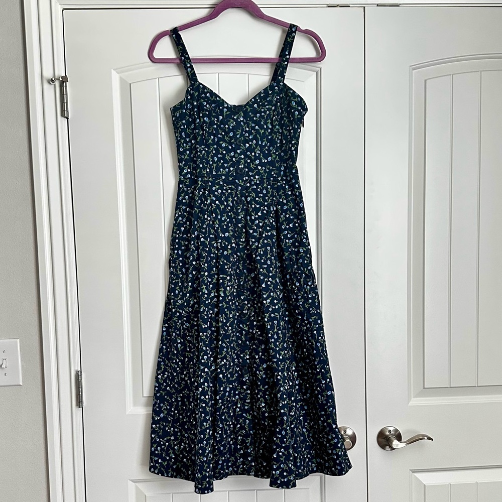 {Rachel Roy} Navy Floral Dress
